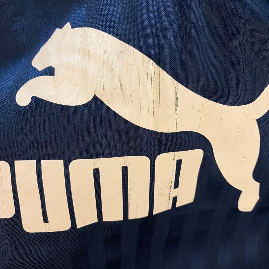 PUMA ネイビー ストライプジャケット【上下セット 】