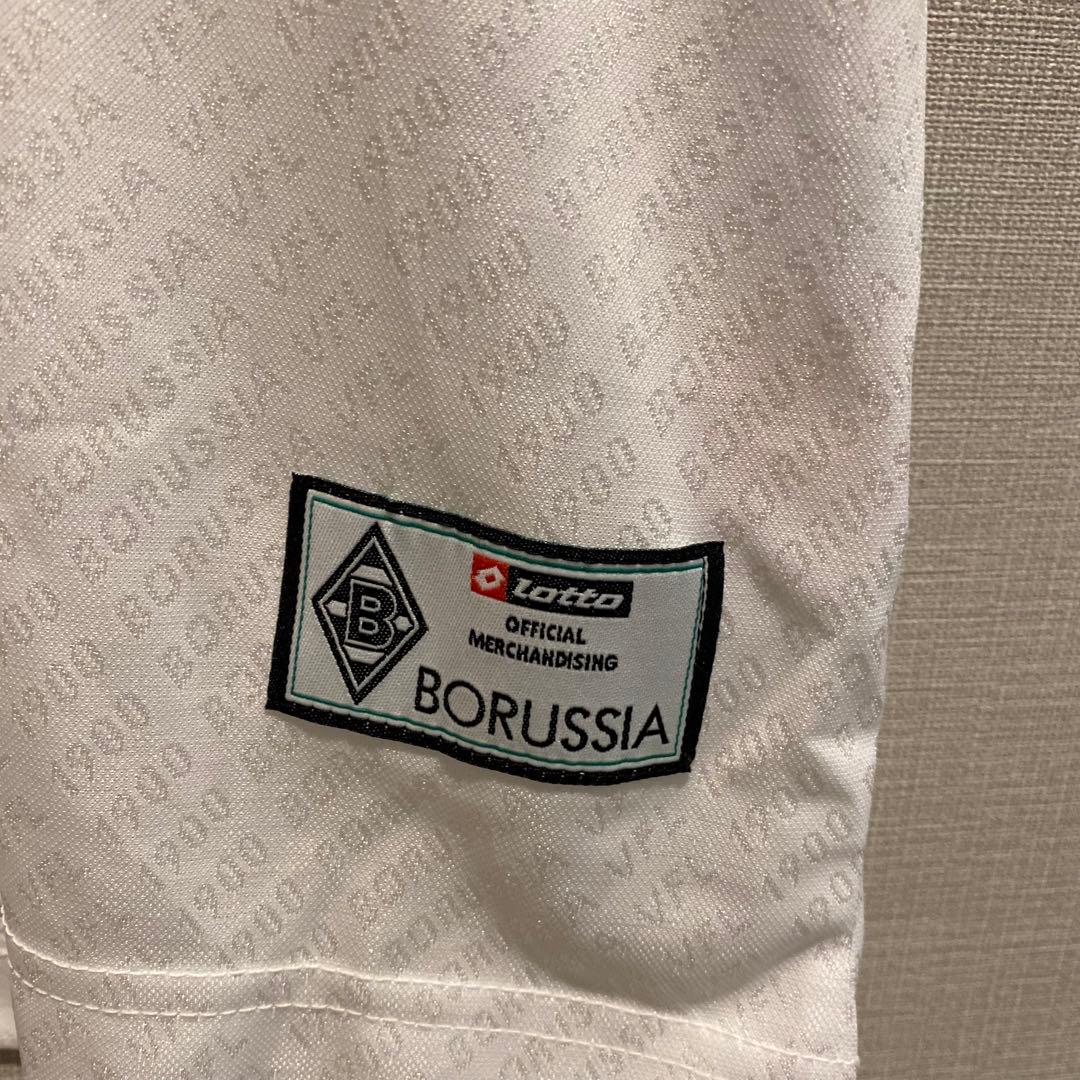 Borussia M ホワイト サッカージャージ Lotto ボルシア