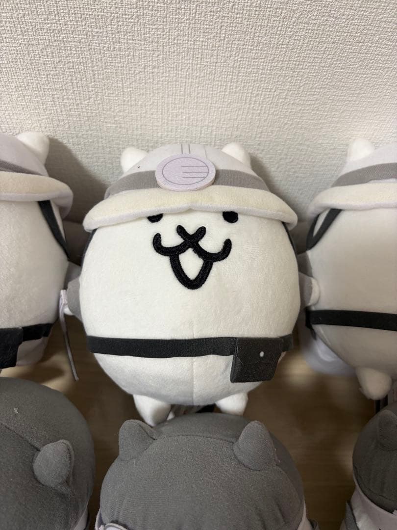 新品タグ付き　にゃんこ大戦争　ガマトト&オトート　ぬいぐるみ　15点セット