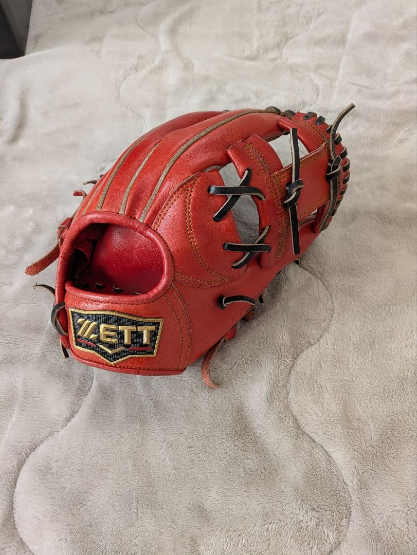 ZETT PROSTATUS　限定 硬式用グローブ 内野手用 日本製　限定ラベル