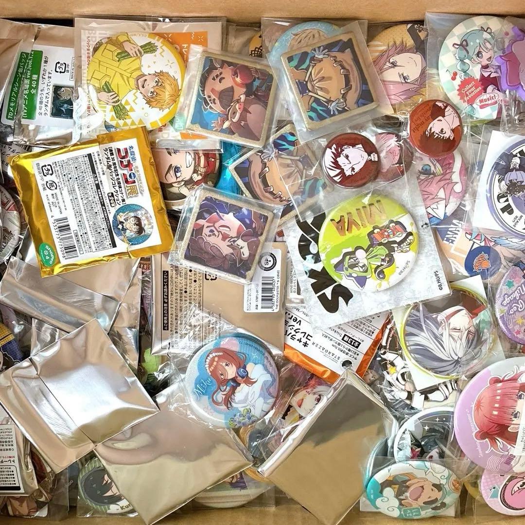 アニメ 漫画 キャラクター ノンジャンル 缶バッジ まとめ売り 540個以上