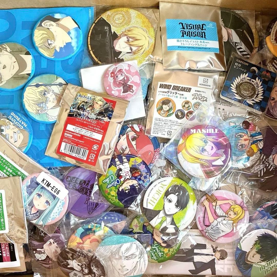 アニメ 漫画 キャラクター ノンジャンル 缶バッジ まとめ売り 540個以上