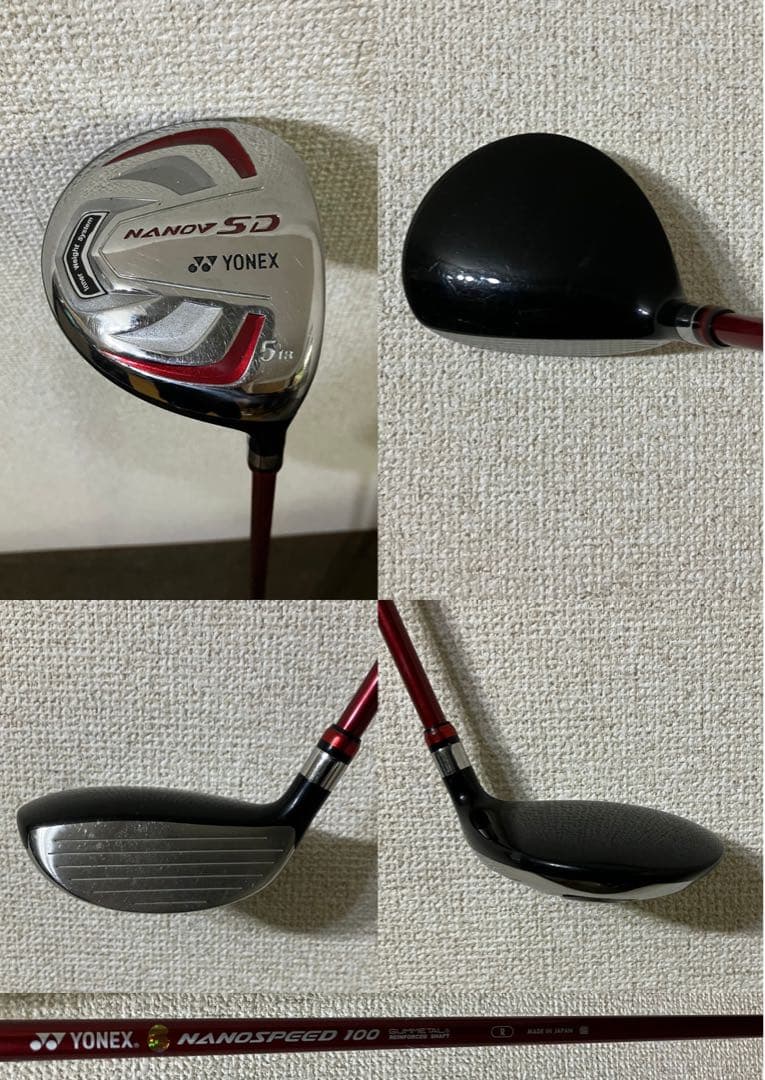 YONEX メンズゴルフクラブセット 11本