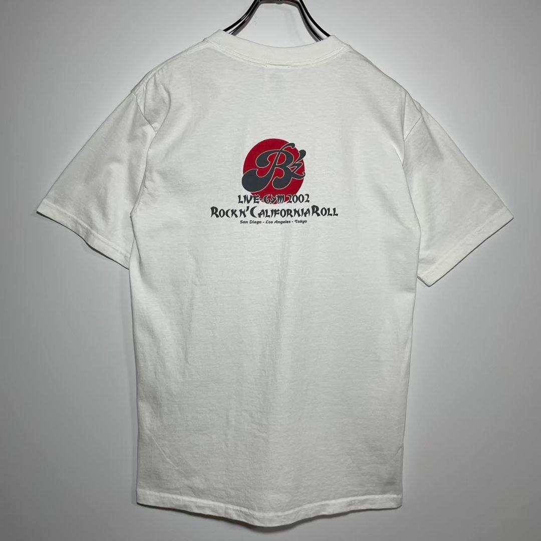 B'z　ビーズ　Tシャツ　サイズS　デカロゴ　グッズ　入手困難　歌手　希少　古着
