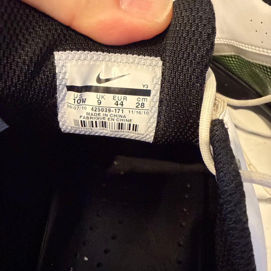 Nike Zoom ゴルフシューズ ホワイト/グリーン