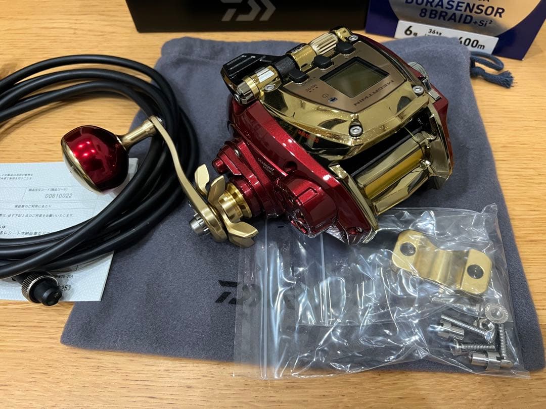 Daiwa シーボーグ 600MJ 電動リール 未使用 PE6号 400m