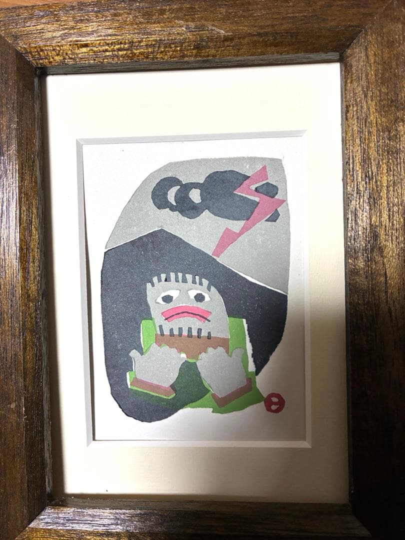 畦地梅太郎　木版画 2点セット