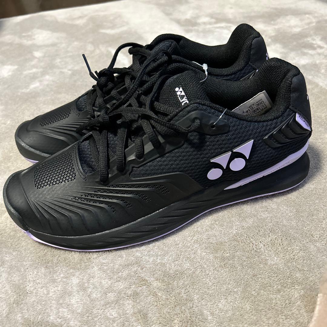 【新品】YONEX テニスシューズ 28.5cm ブラック オムニクレー用