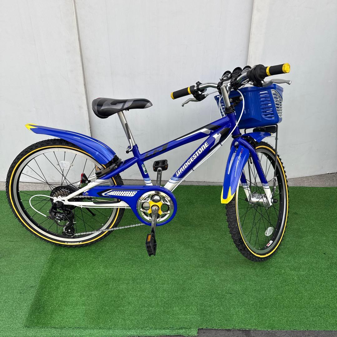 ブリヂストン 子供用自転車22インチ オートライトとても綺麗