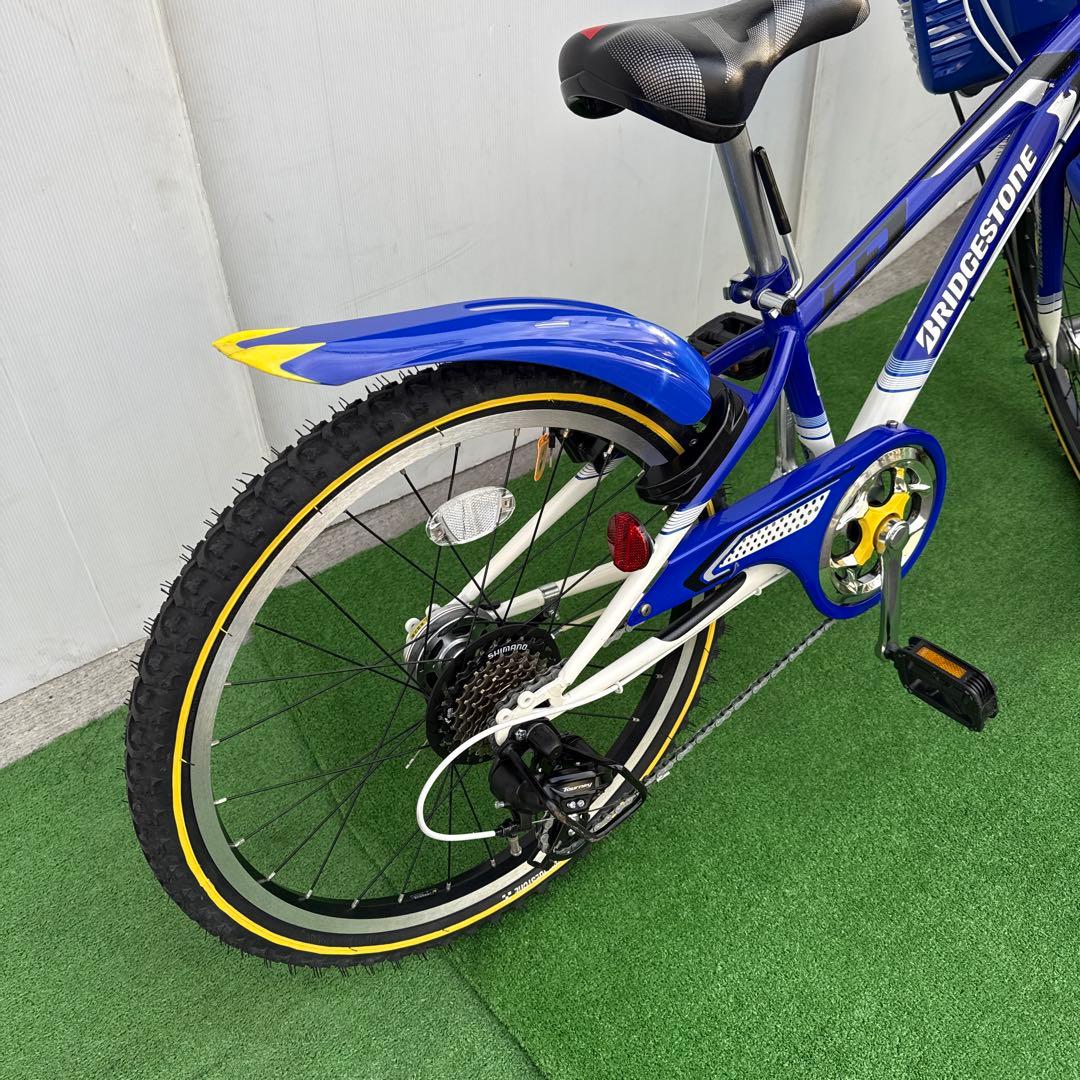 ブリヂストン 子供用自転車22インチ オートライトとても綺麗