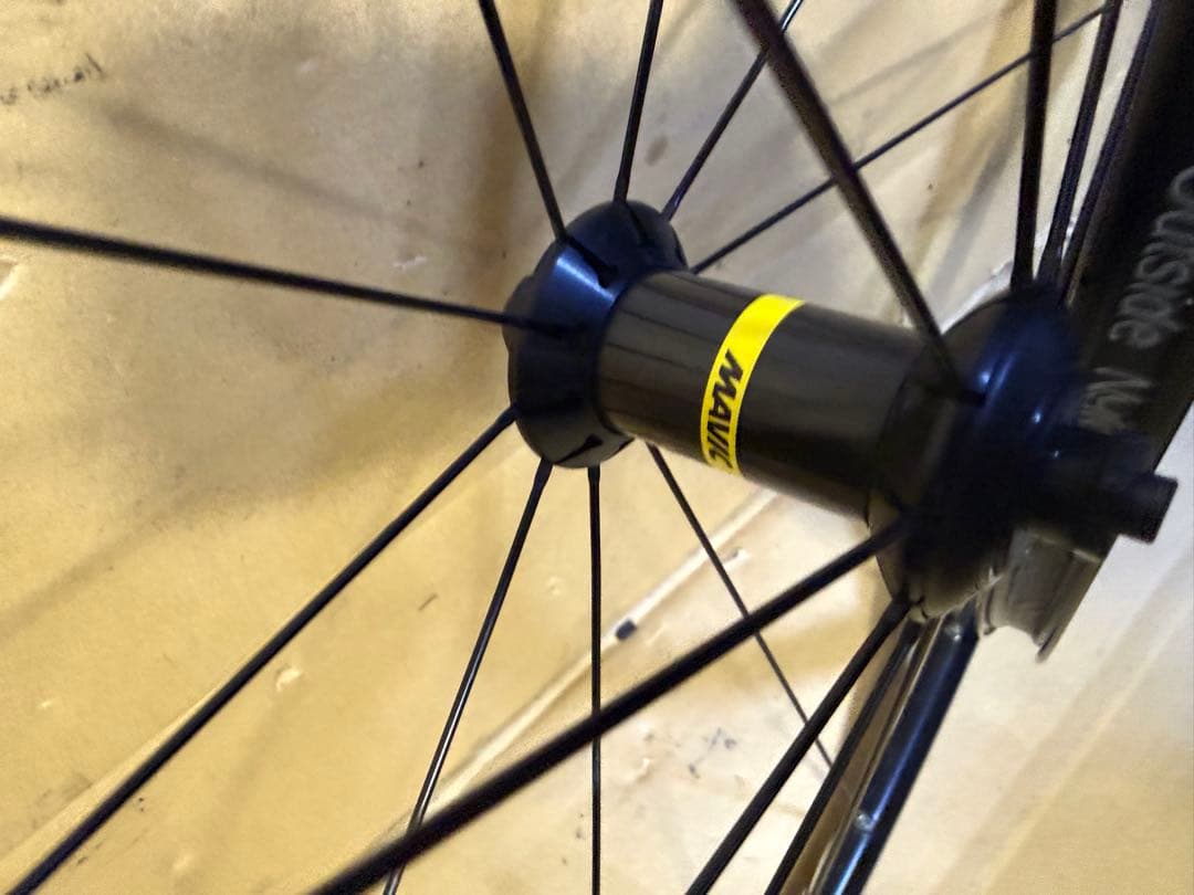 MAVIC アクシウム　アルミホイール　前後セット