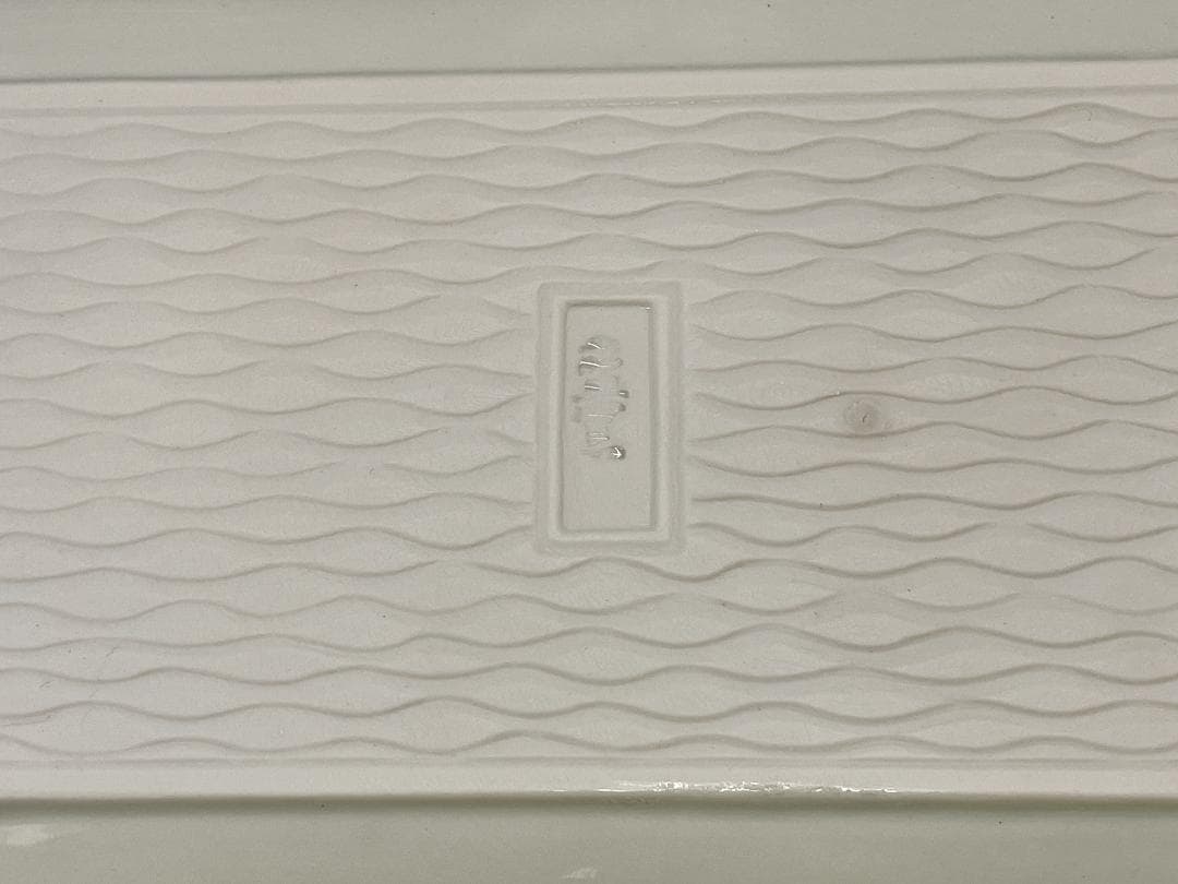 未使用品　呉須唐草　焼物皿揃　5枚入り　セラミック藍