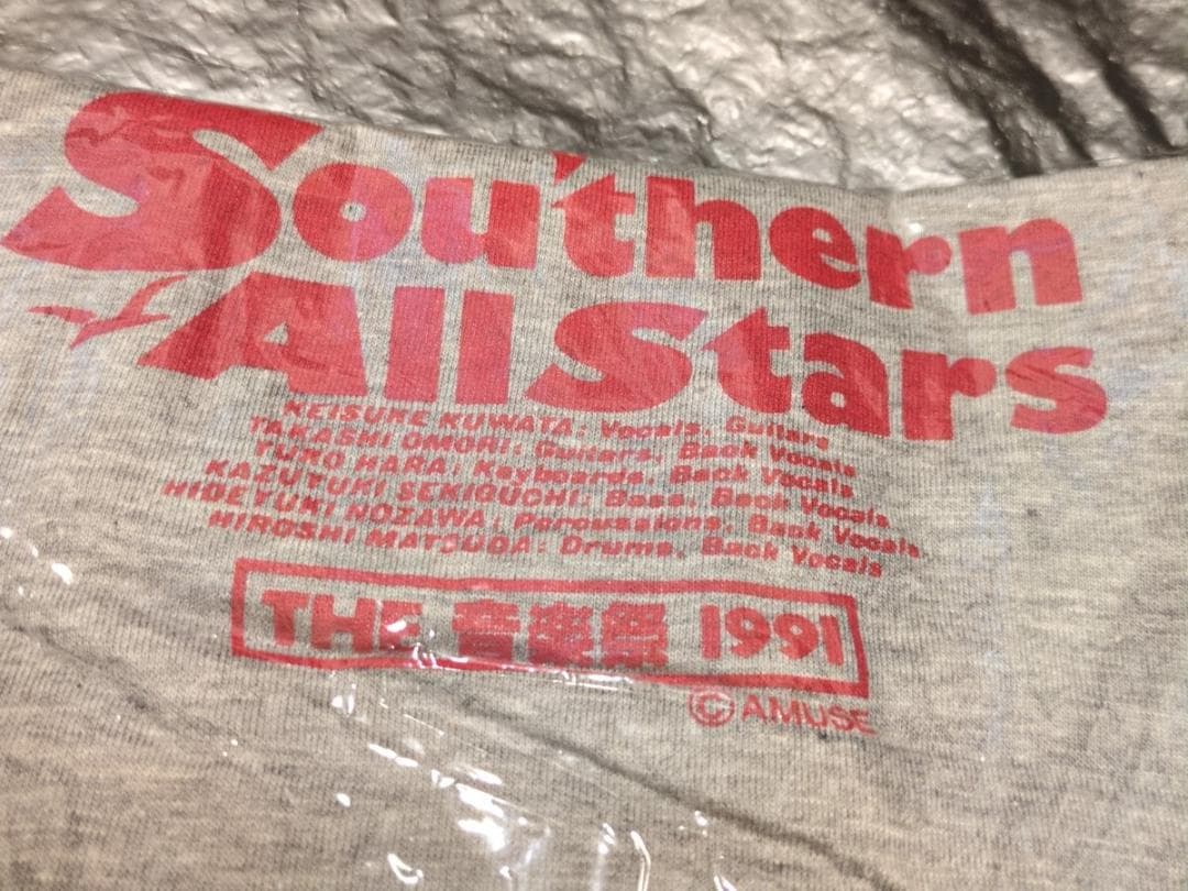 サザンオールスターズ　THE音楽祭　1991　太陽 Tシャツ　グレー 桑田佳祐