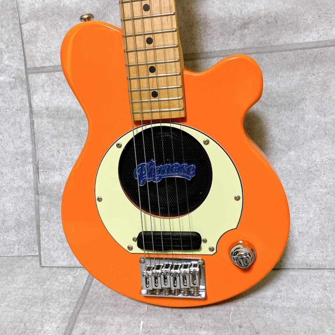 【極美品】pignose PGG-200 アンプ内蔵 エレキギター オレンジ