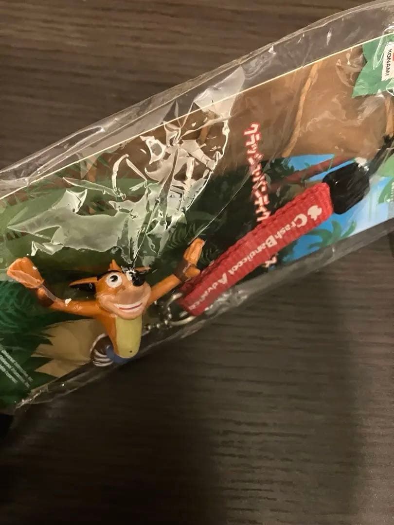 【未開封 非売品】クラッシュバンディクー ストラップ コナミ