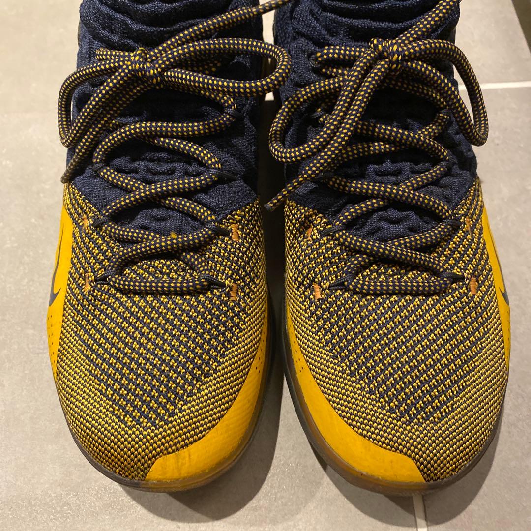 ナイキ　バッシュ KD 11 XI ケビン デュラント Navy イエロー