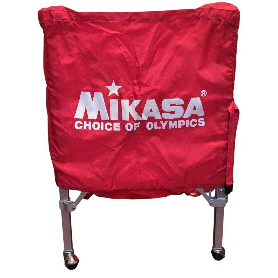 MIKASA ボールカゴ 箱形 小 本体未使用 キャリー付