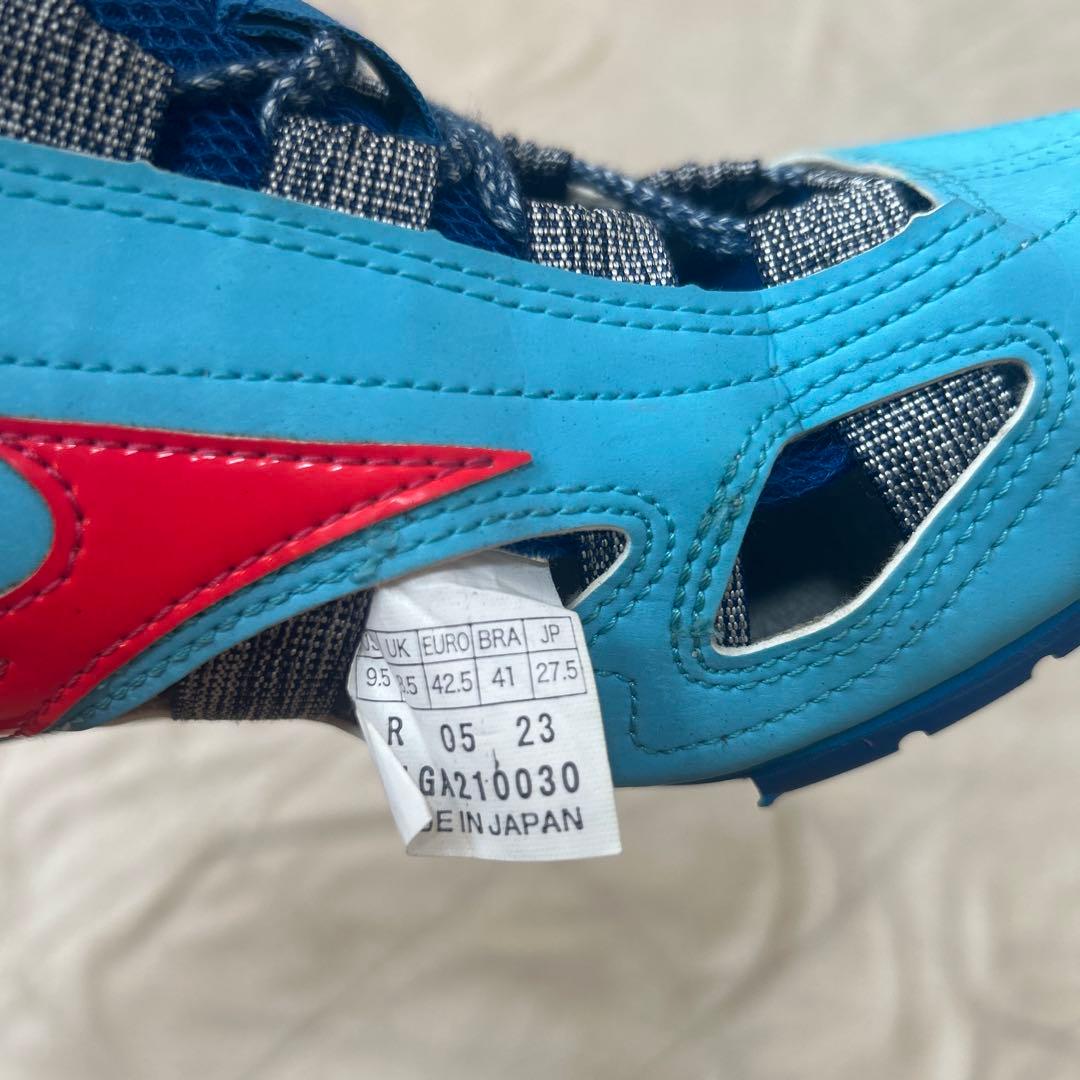 MIZUNO クロノインクス スパイクシューズ 青赤 27.5cm