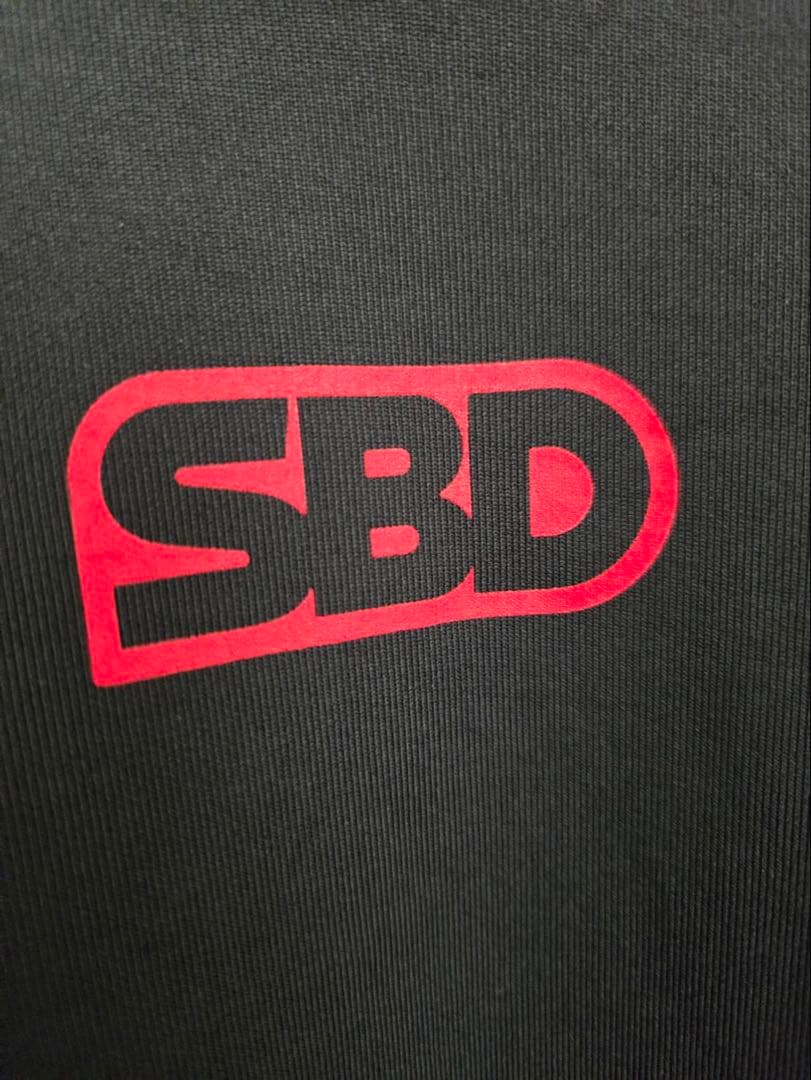 SBD パワーリフティング ウェア メンズ L ブラック/レッド　シングレット