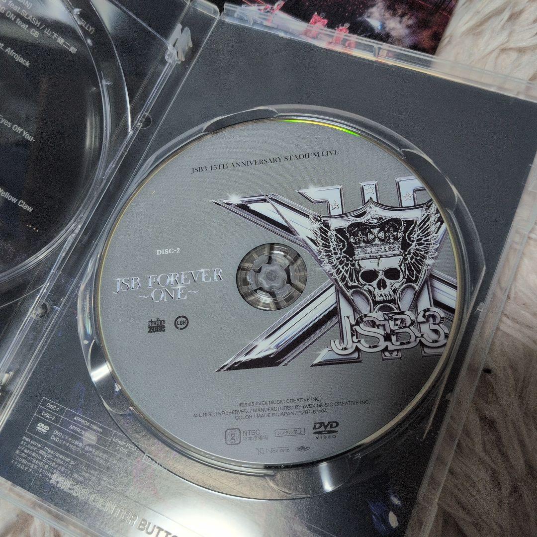 DISC1欠品　三代目 JSB FOREVERONEスタジアム FC限定 DVD