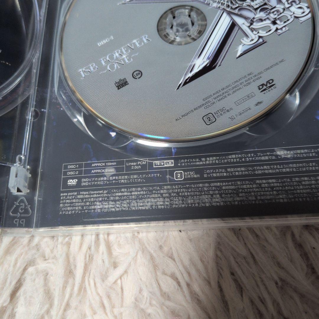 DISC1欠品　三代目 JSB FOREVERONEスタジアム FC限定 DVD