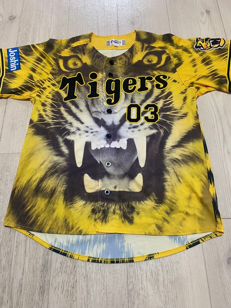 阪神タイガースユニフォーム　大山【YUSUKE 03】公式Tigers ウル虎