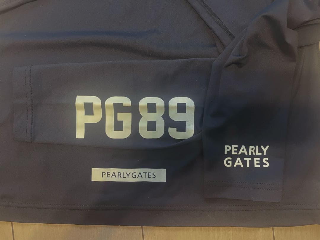 【美品】PEARLY GATES インナーウェア モックネック長袖 L サイズ5