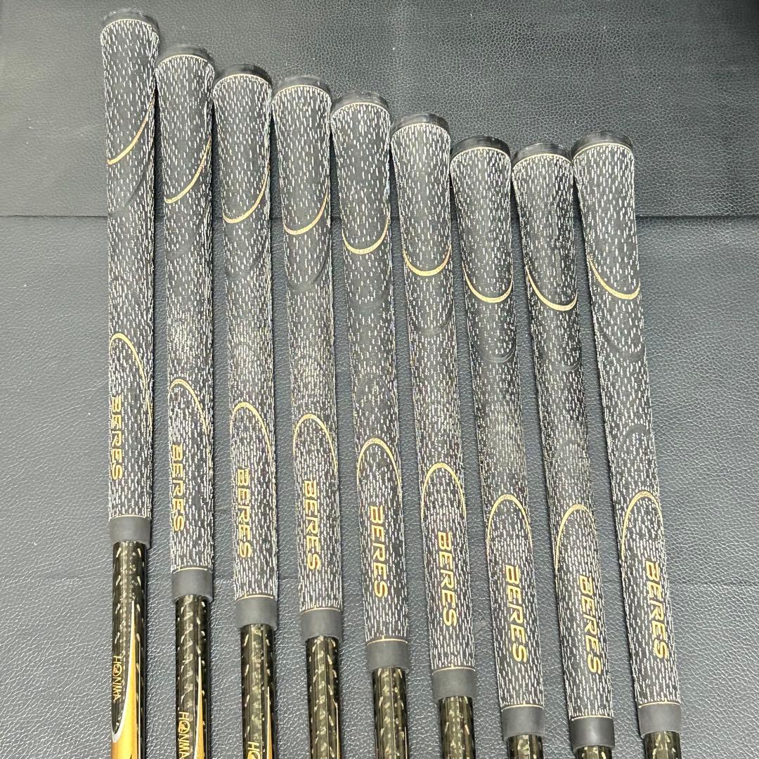 ホンマ HONMA BERES IS-01 ★★ アイアン 9本セット 綺麗め