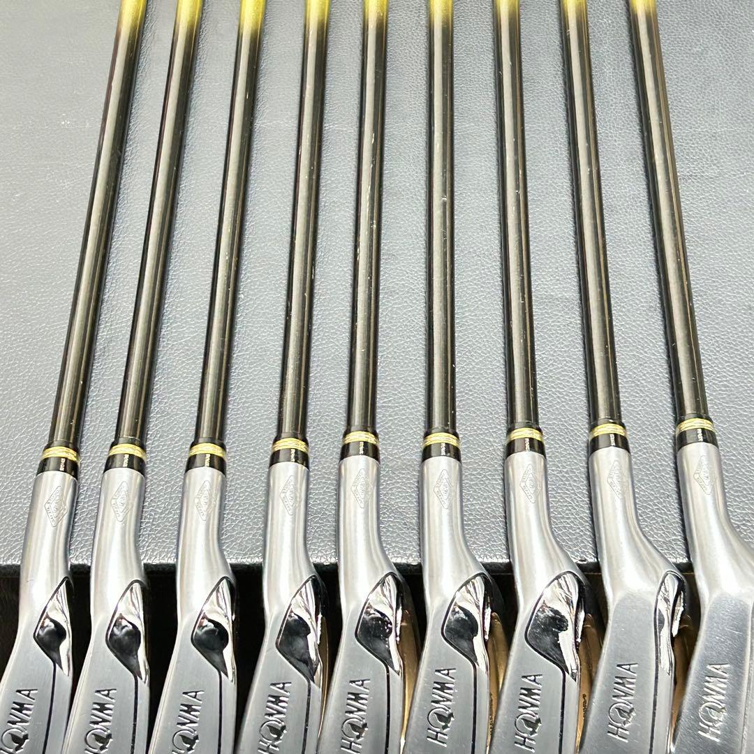 ホンマ HONMA BERES IS-01 ★★ アイアン 9本セット 綺麗め