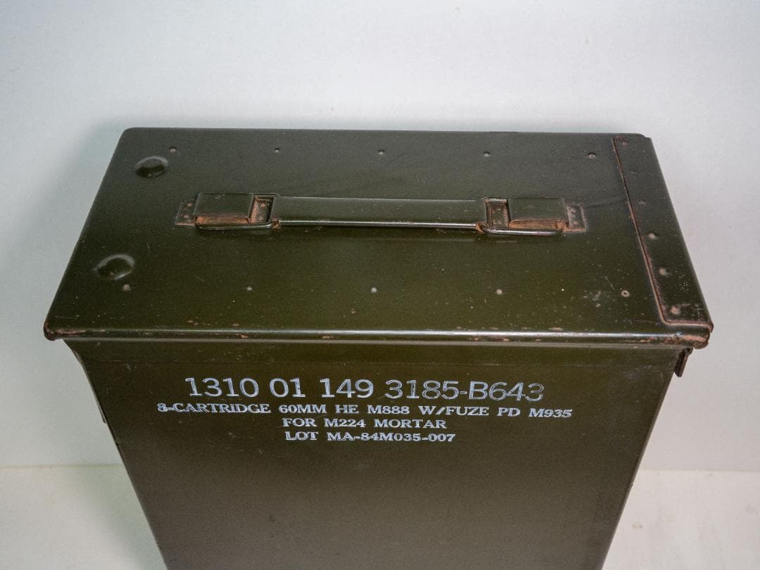 M224 迫撃砲 60mm 弾薬ボックス アンモボックス　米軍