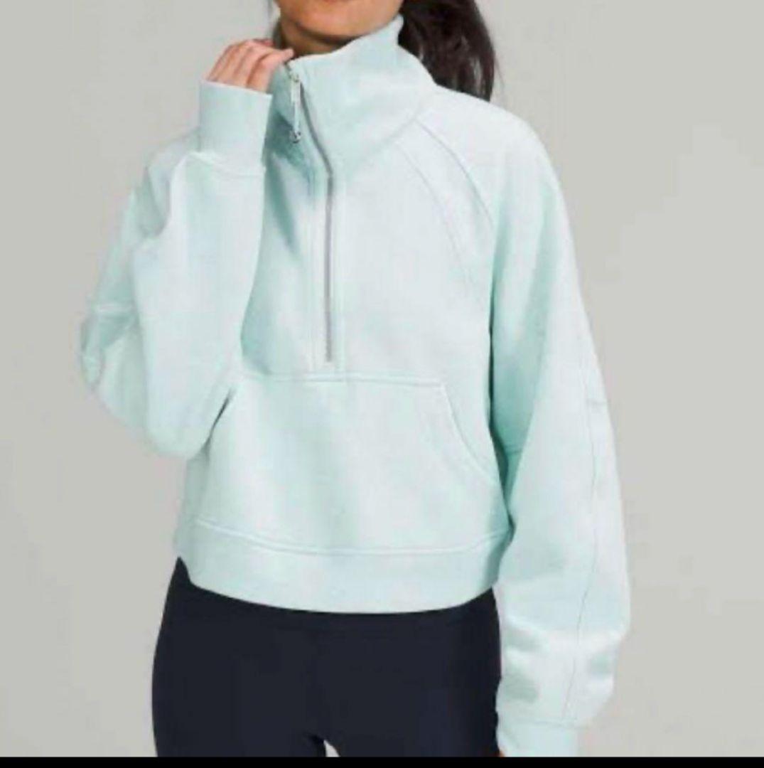 lululemonルルレモン scubaオーバーサイズXS/S　ミントグリーン