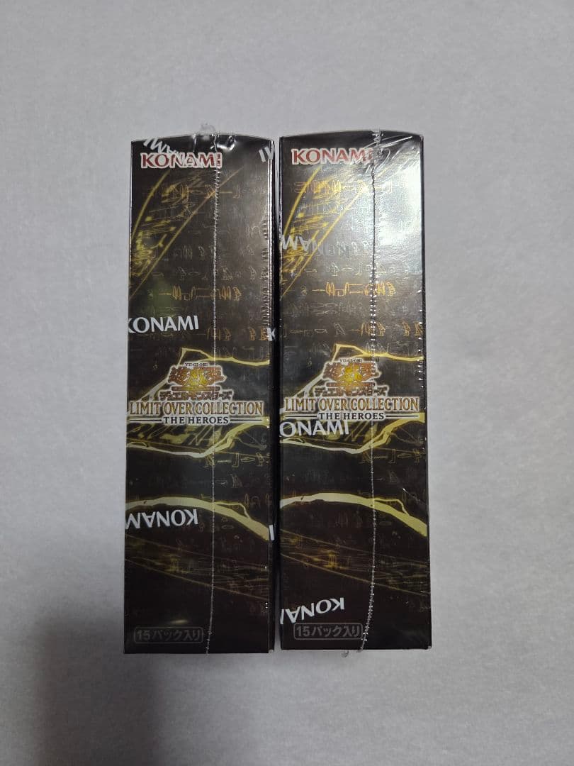 遊戯王 リミットオーバーコレクション 2BOX シュリンク付き カップ麺付き