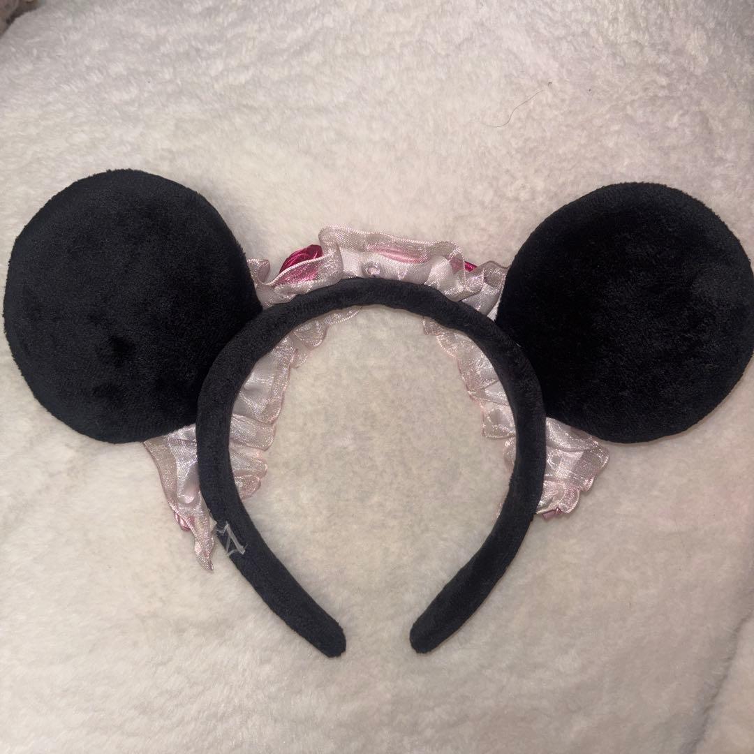 ディズニー ミニー カチューシャ ピンク ギャル