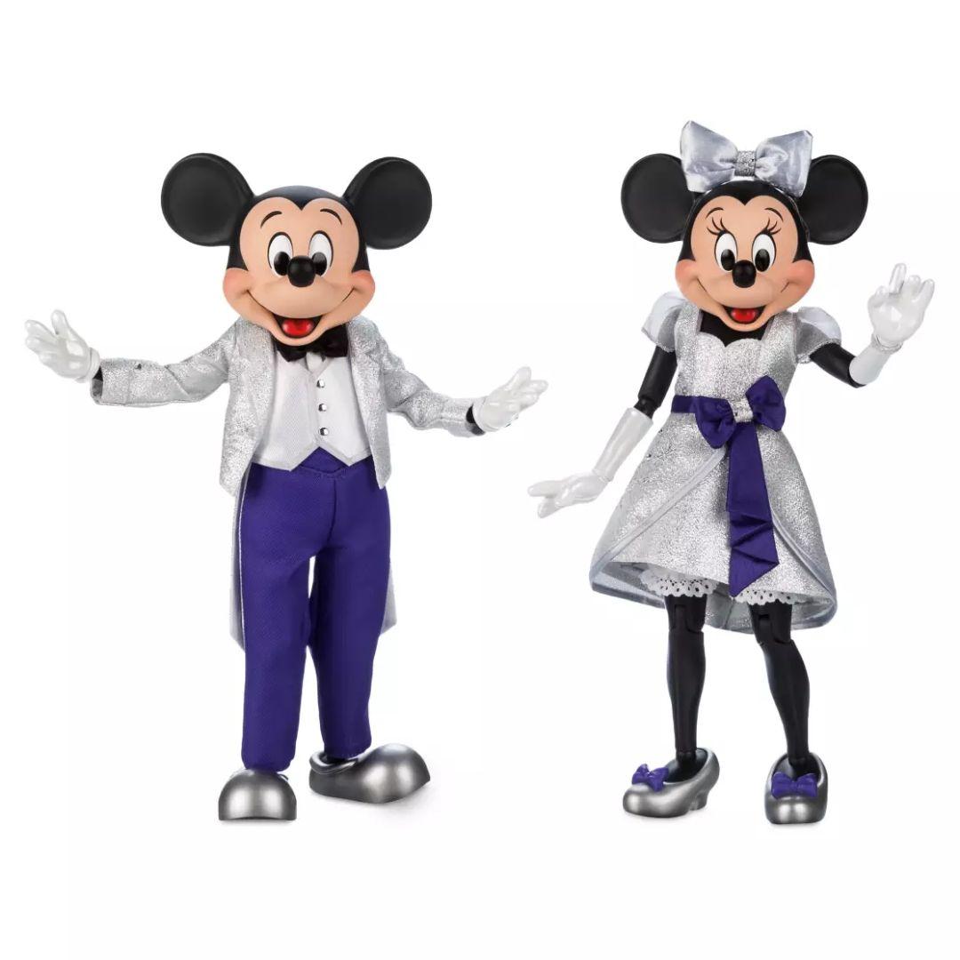 ディズニー リミテッドエディション ミッキー ミニー ドール フィギュア セット