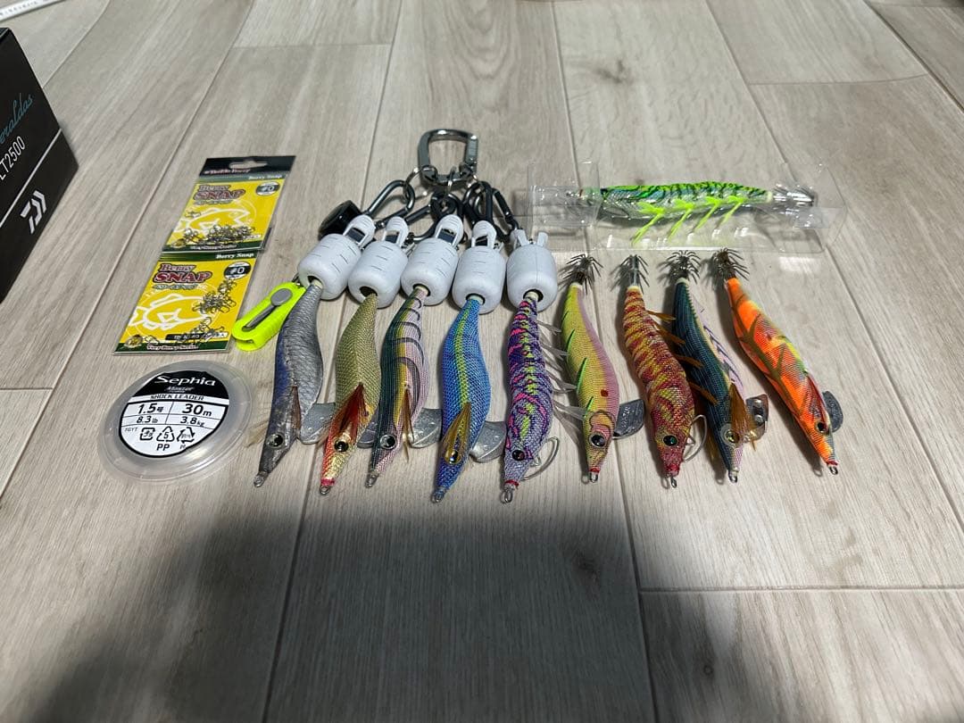 Daiwa エメラルダス X LT2500 PEライン付き エギング引退品各種