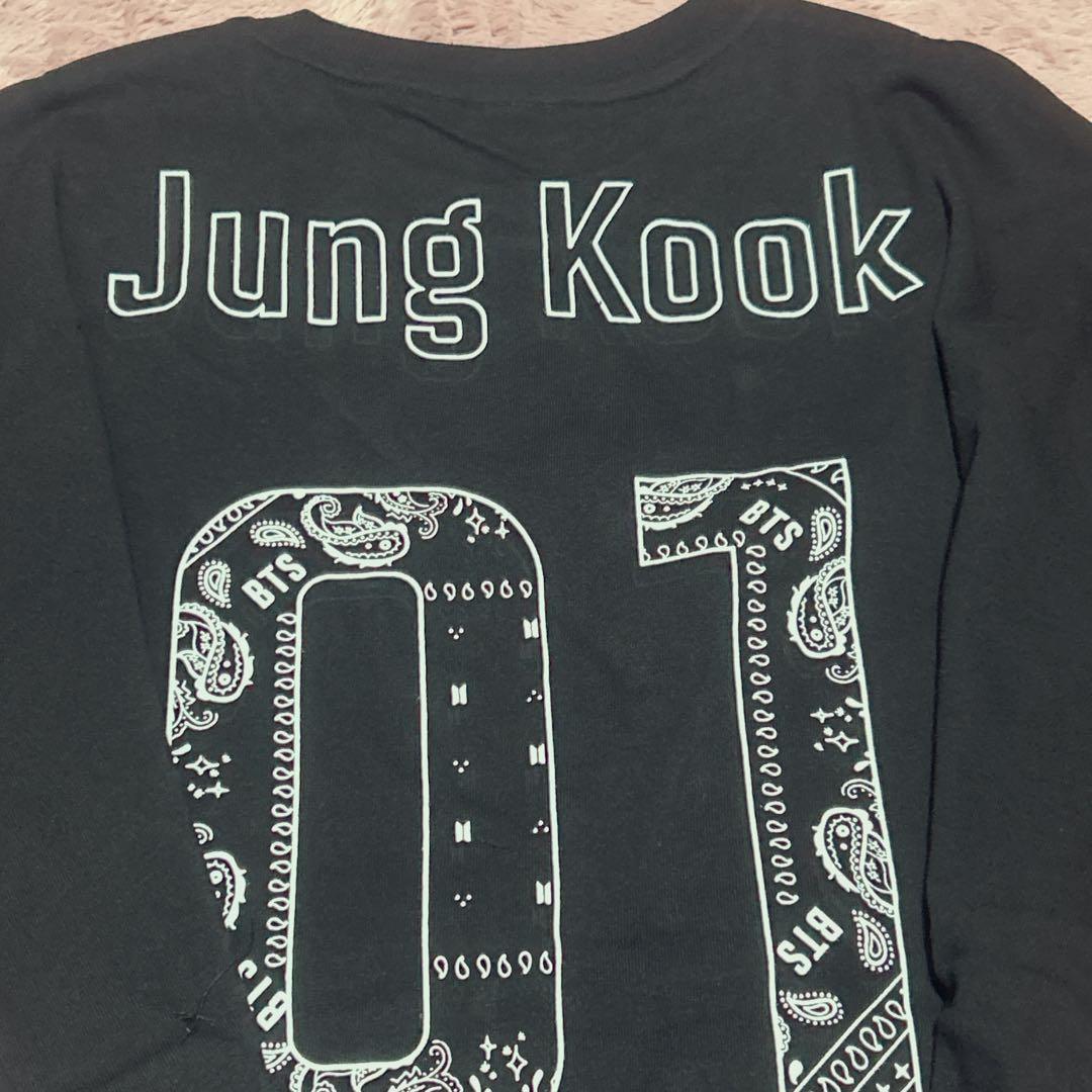 BTS TEAM TEE 001 XL ブラック JUNGKOOK