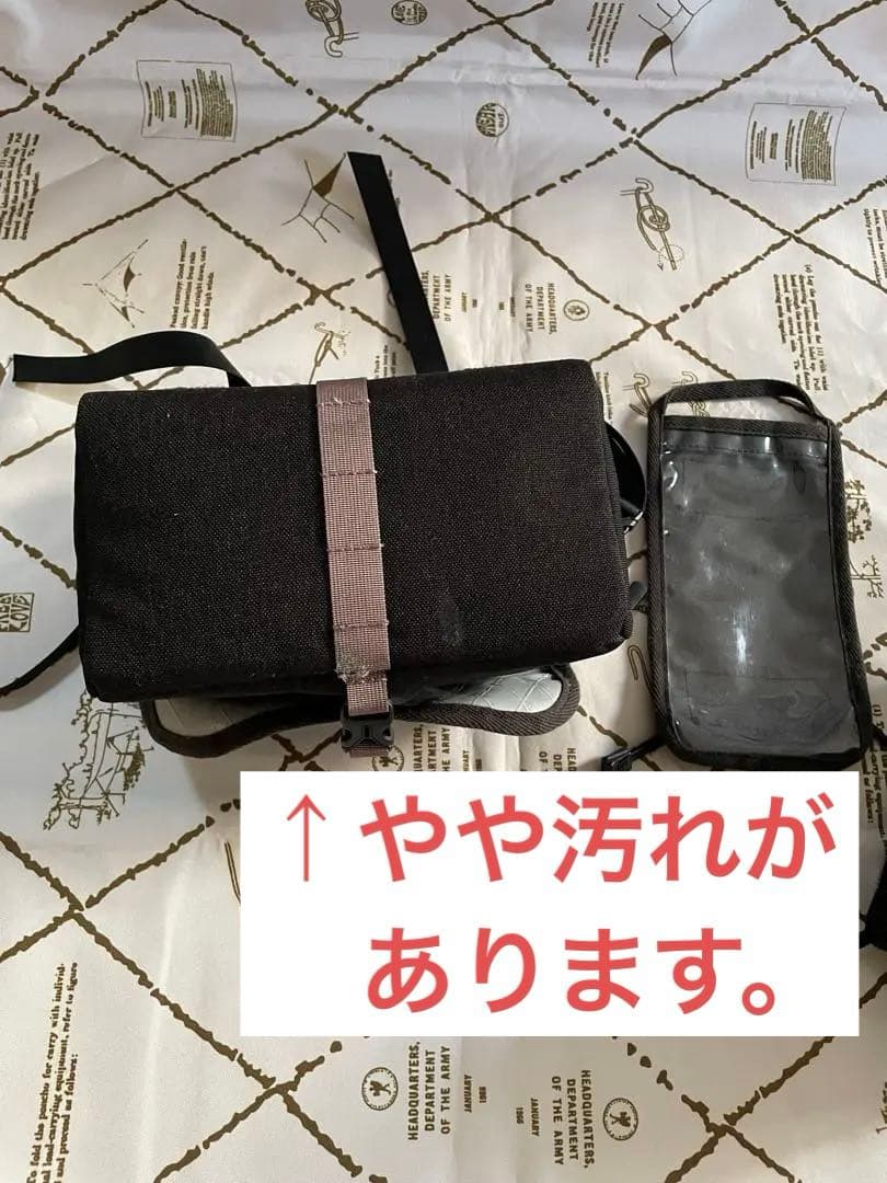 RawLowMountainWorks フロントバッグ　ハンドルバッグ
