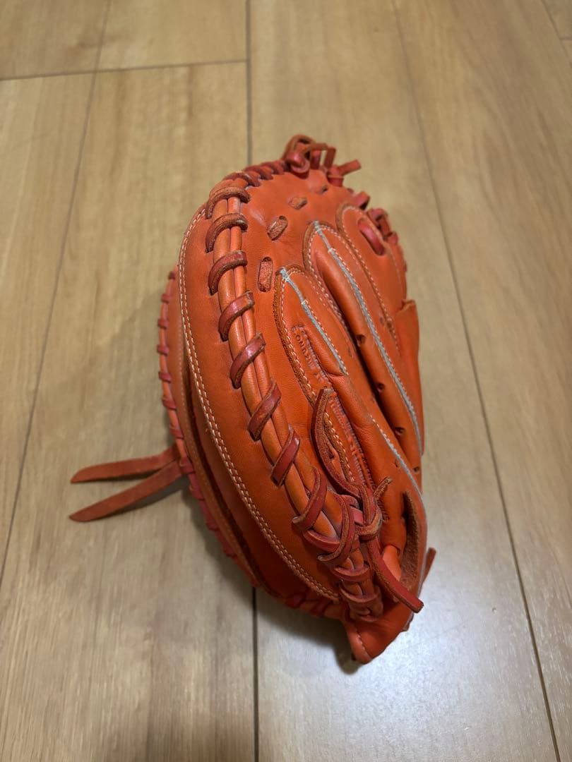 【美品】ミズノ　グローバルエリート　少年軟式　キャッチャーミット