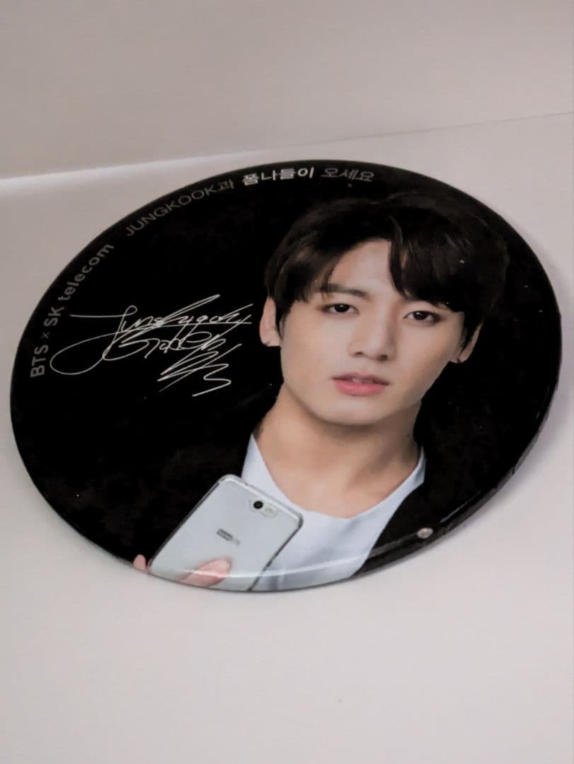 BTS×SK telecom 缶バッジ