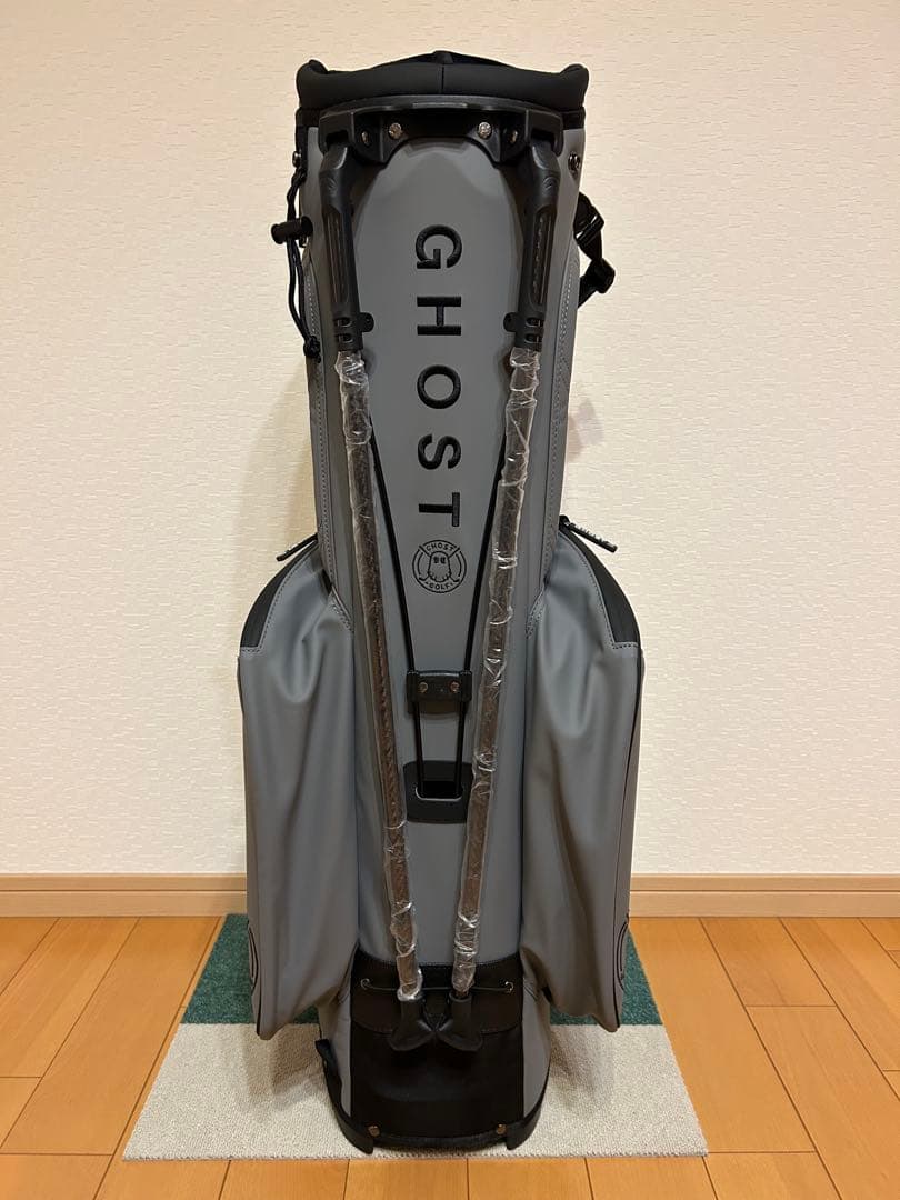 GHOST ゴルフバッグ グレー キルティング　7分割