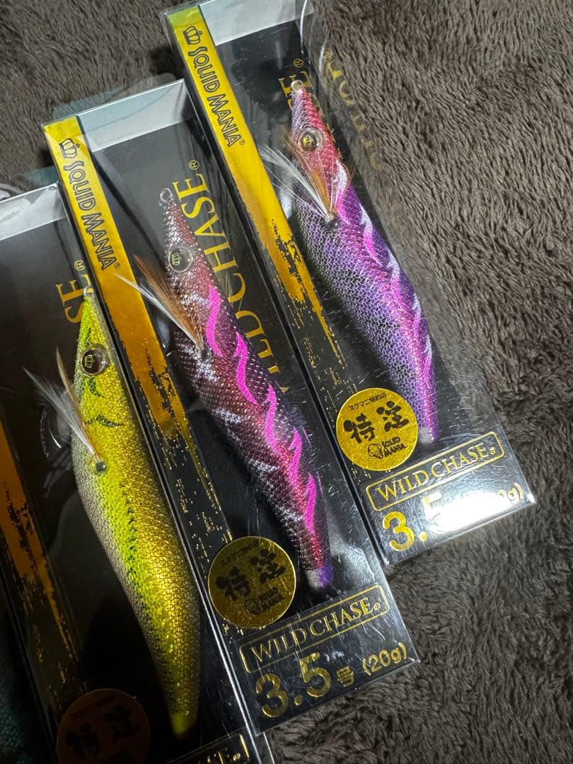 スクイッドマニア　WILD CHASE エギ 3.5号 20g 5個セット