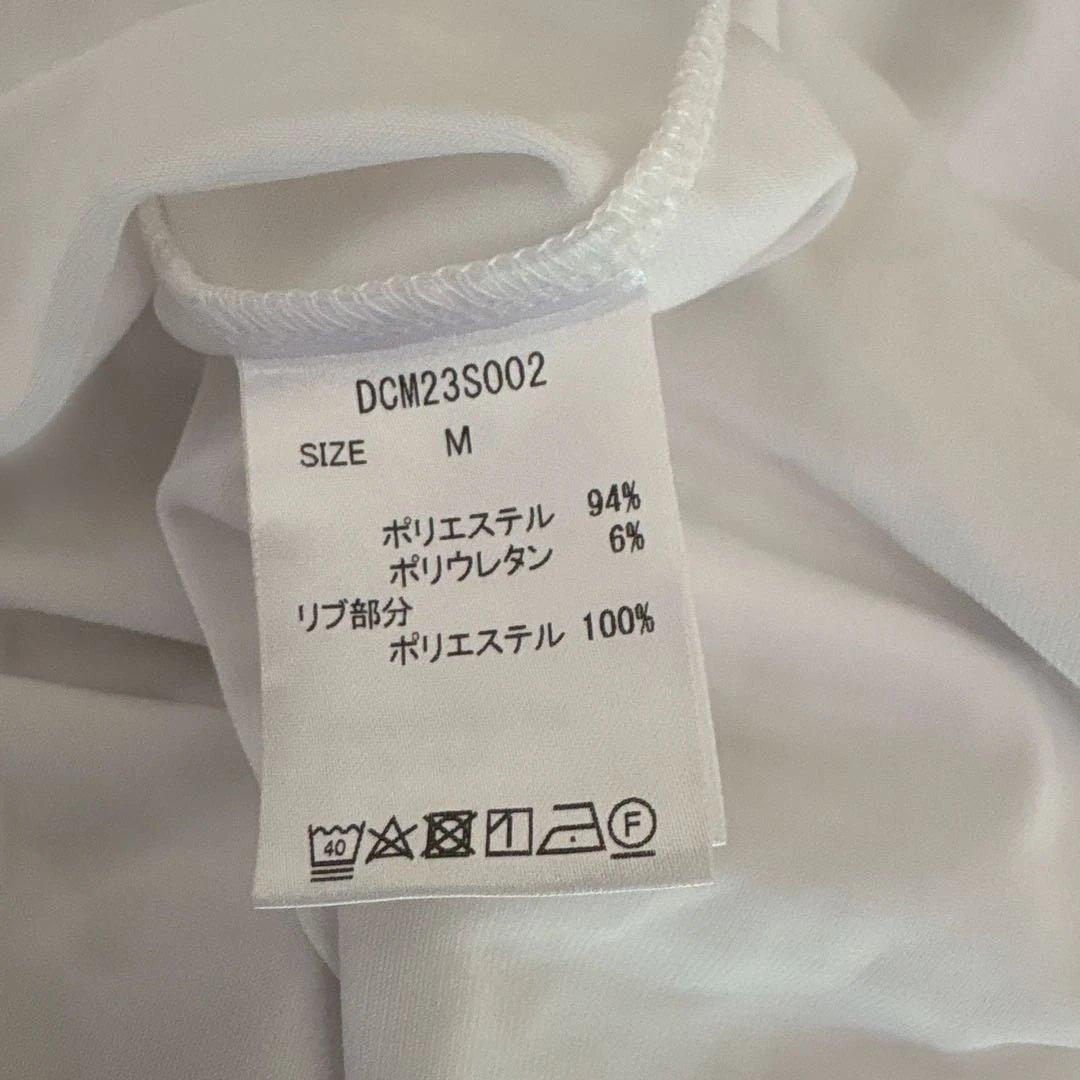 ドゥーカスDOCUS DESIGN モックネックシャツ半袖 Mサイズ