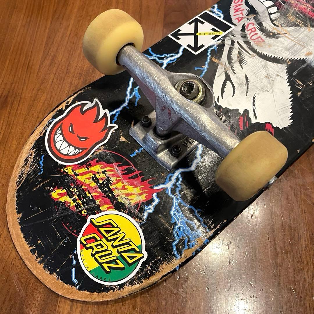 スケボー　スケートボード　コンプリート　サンタクルーズ　ベンチャー　ミニロゴ