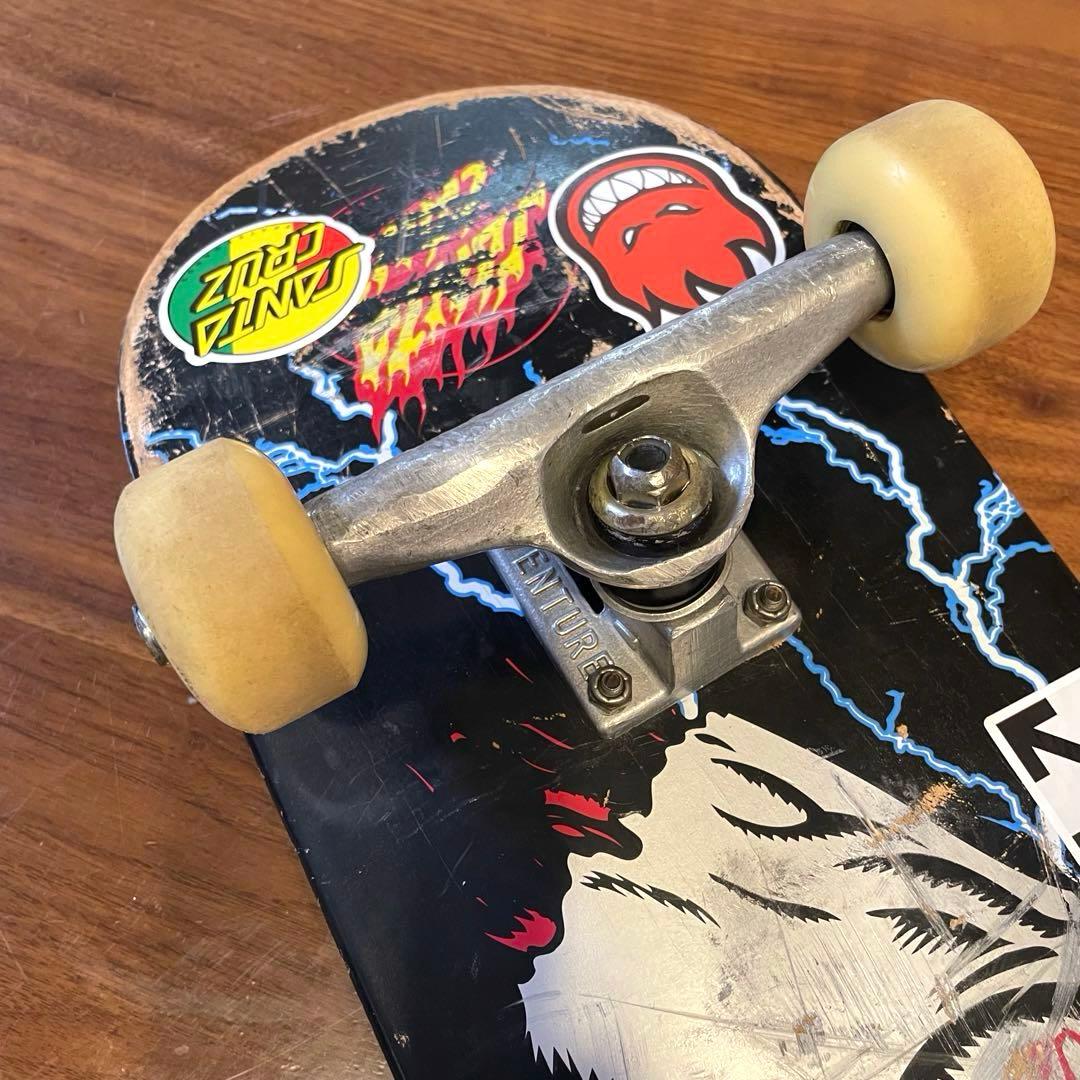 スケボー　スケートボード　コンプリート　サンタクルーズ　ベンチャー　ミニロゴ
