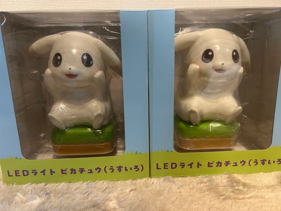 ぽこあポケモン LEDライト ピカチュウ(うすいろ)2個セット