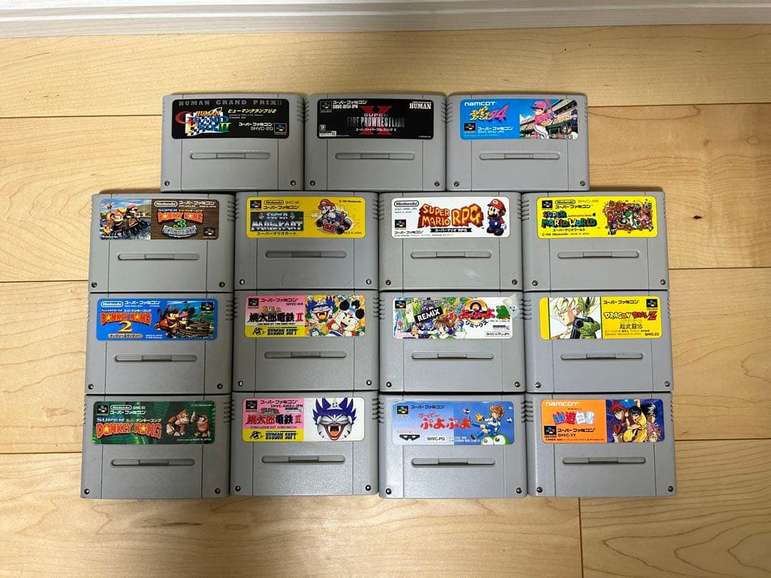スーパーファミコンソフトまとめ売り 15個