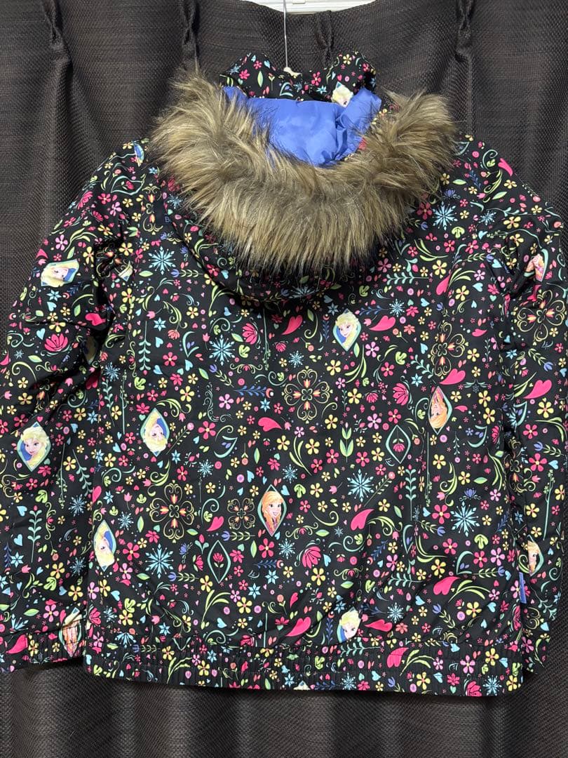 BURTON Disney アナ雪 コラボ スキー ボードウェア 上着 M 黒