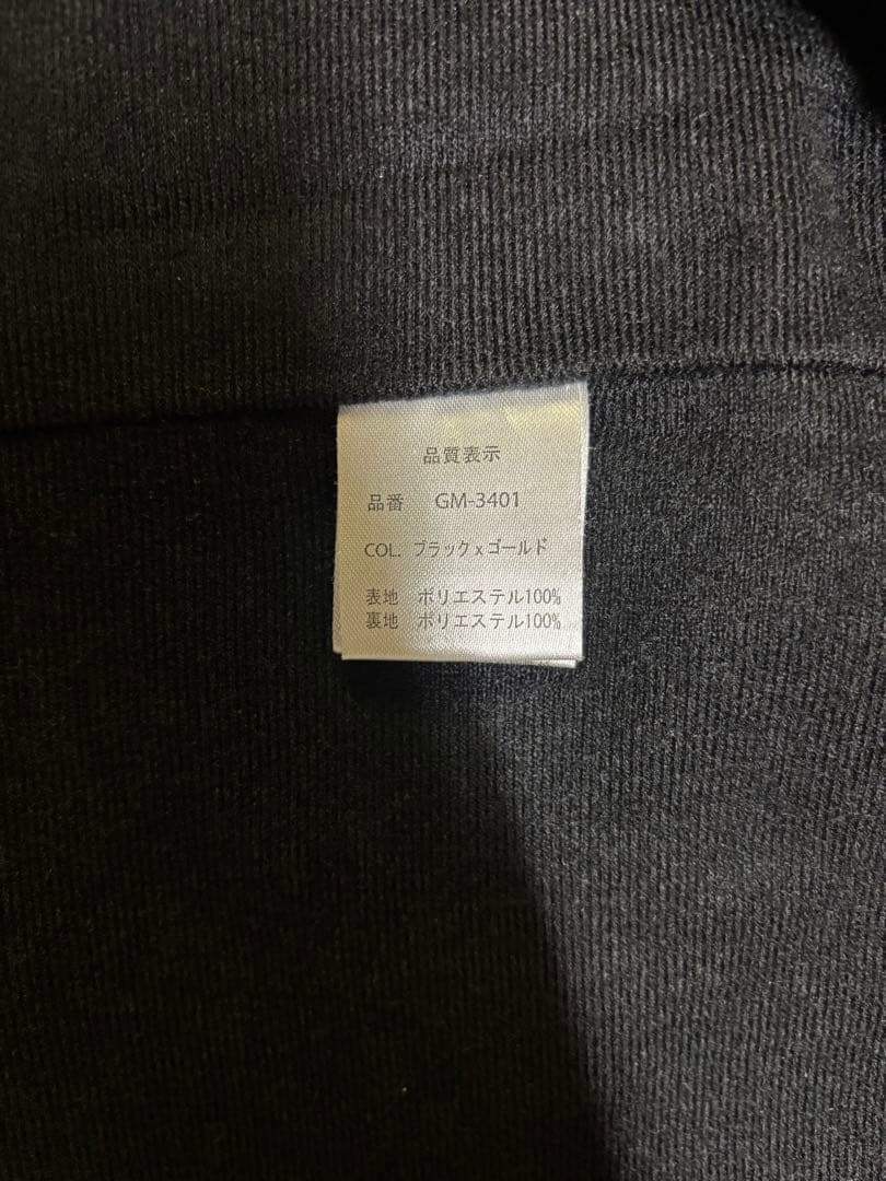 がまかつ　gamakatsu フィッシングスーツ黒/金XL GM-3401
