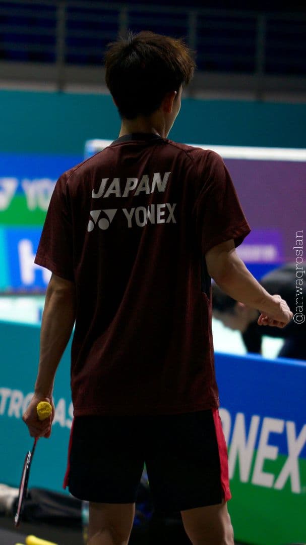 YONEX日本代表選手支給品桃田賢斗NTT練習ウェア15027BirdJapan