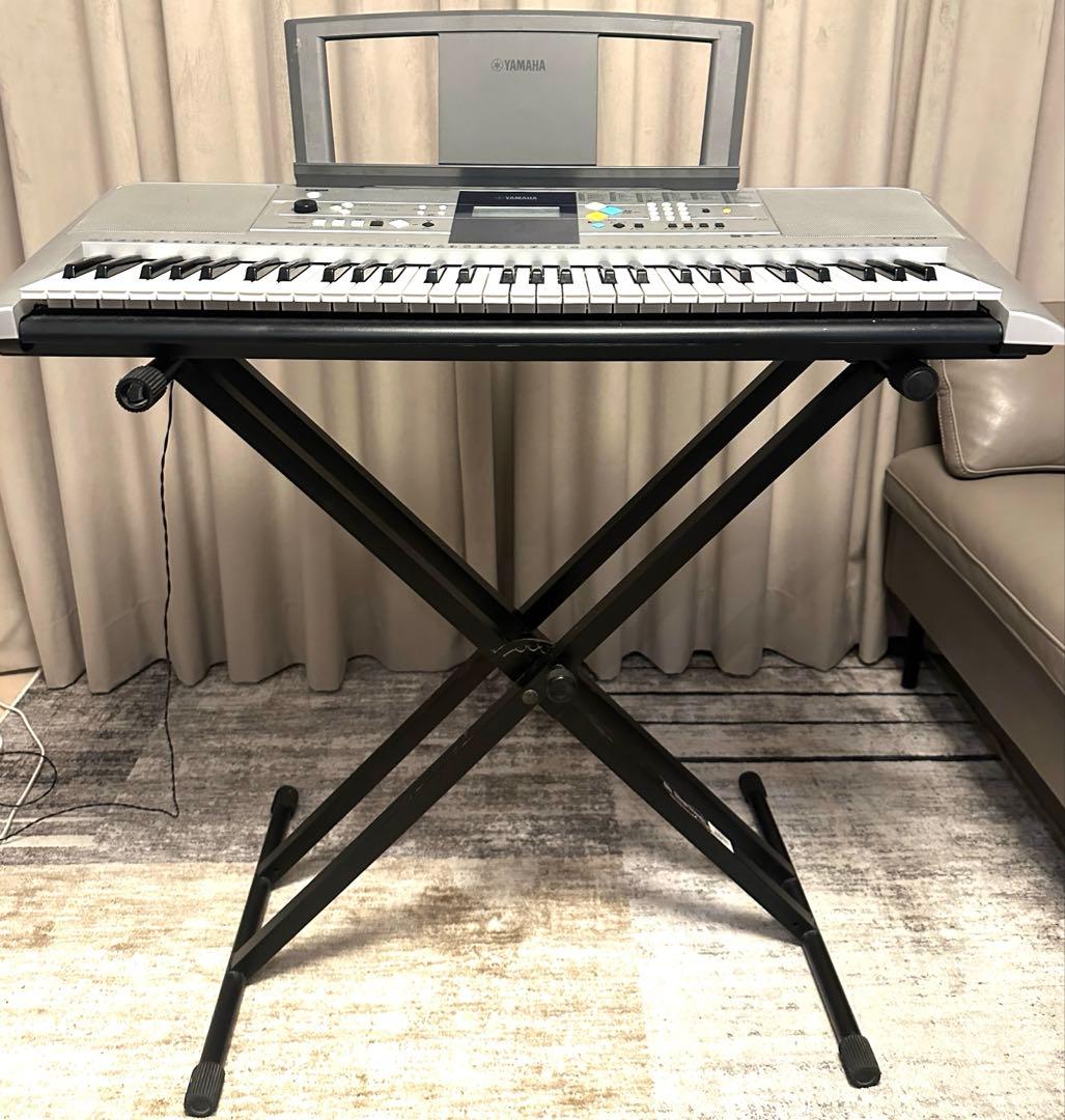 りえぴょんさん専用 Yamaha PSR-E323 電子キーボード スタンド付き